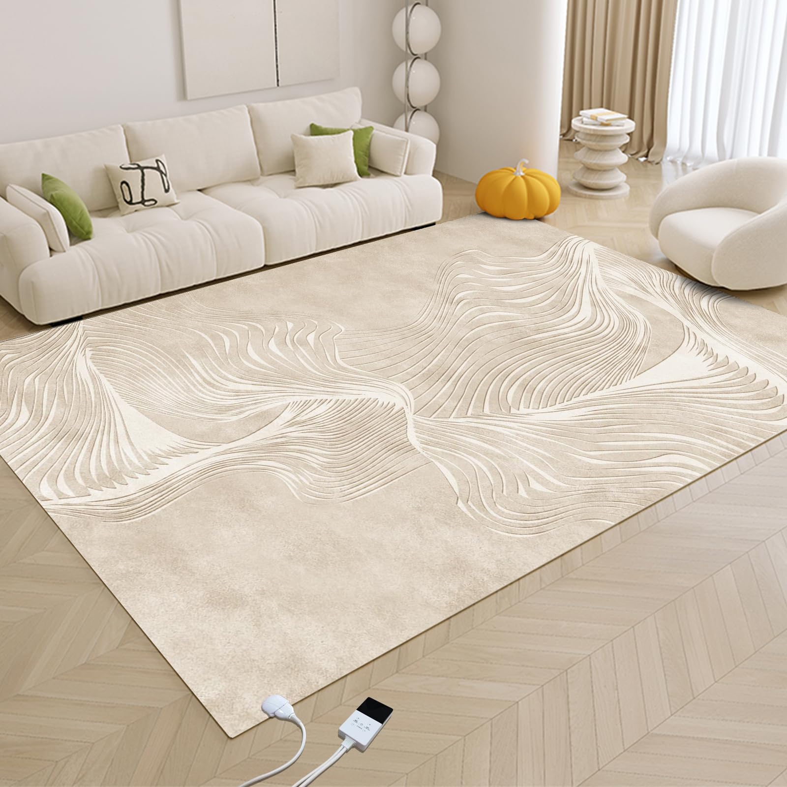 Amazon.com: NujorWarm Graphene Electric Heating Carpet Soft Plush